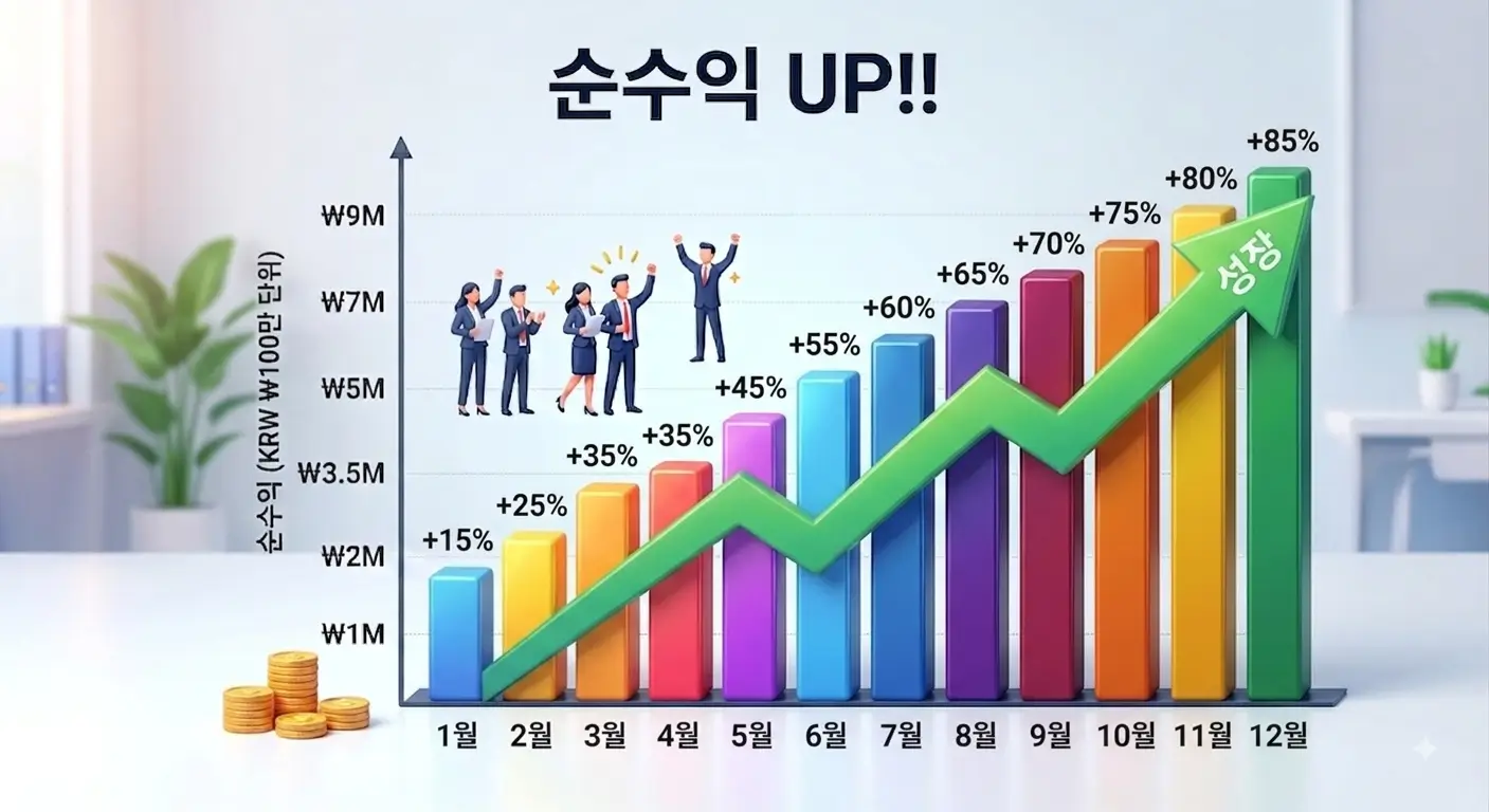 배달 앱 원가율 및 순마진 정확한 산출 공식